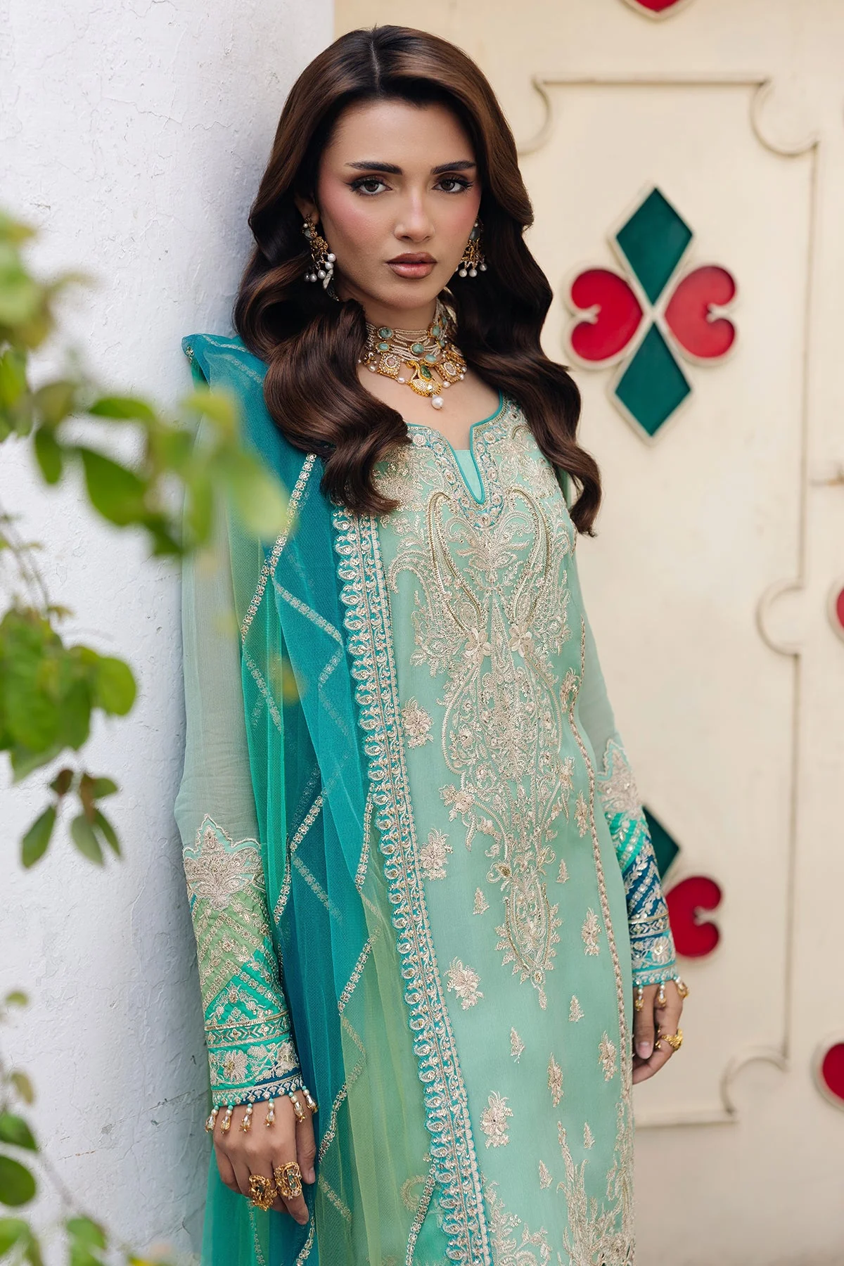 3-PC Stitched Luxury Lawn Collection CCE6-01 PSOK - Image 2