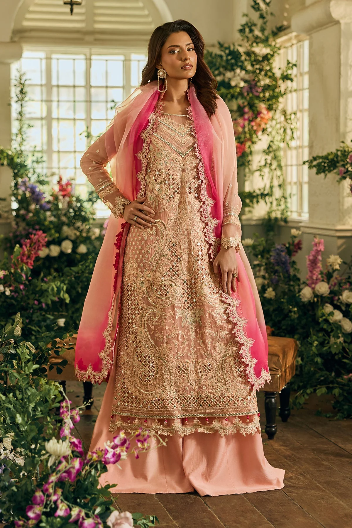 3-PC Stitched Luxury Lawn Collection CCE6-05 PSOK - Image 2