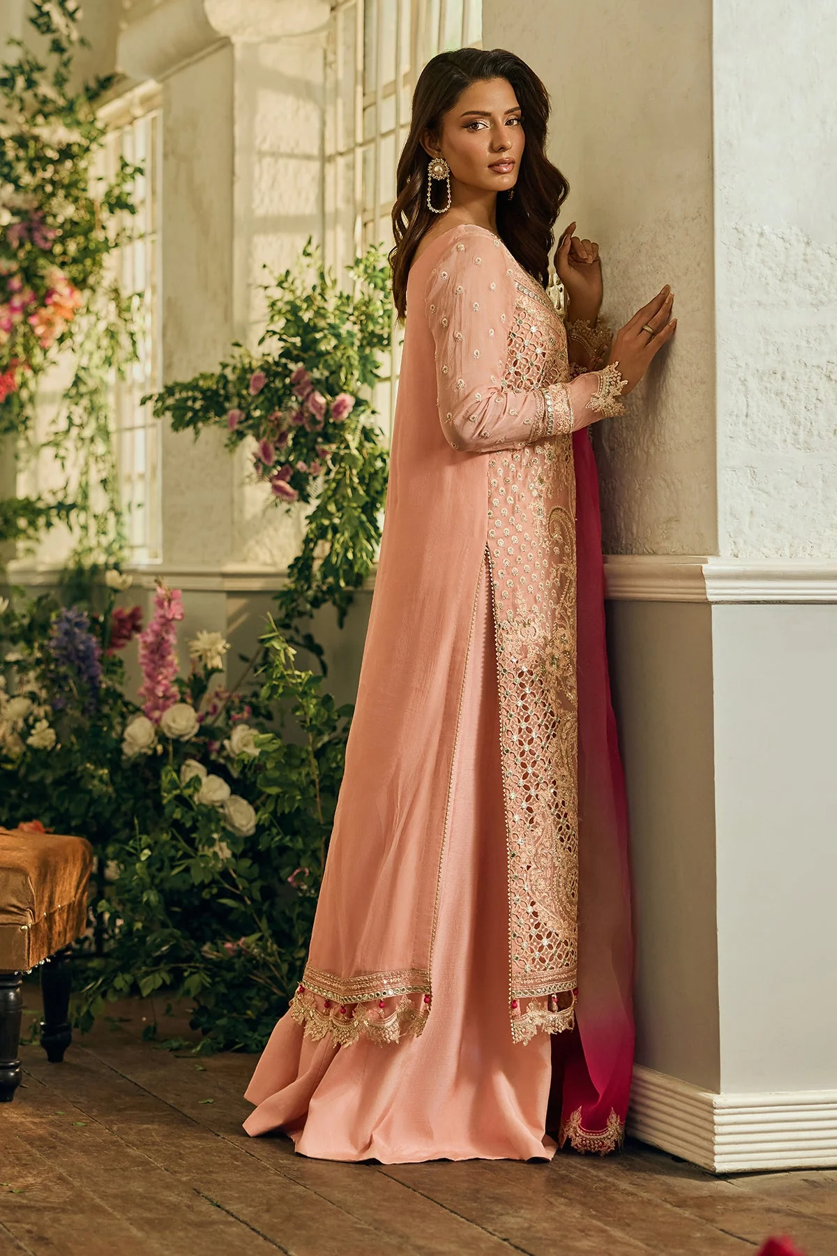 3-PC Stitched Luxury Lawn Collection CCE6-05 PSOK - Image 3