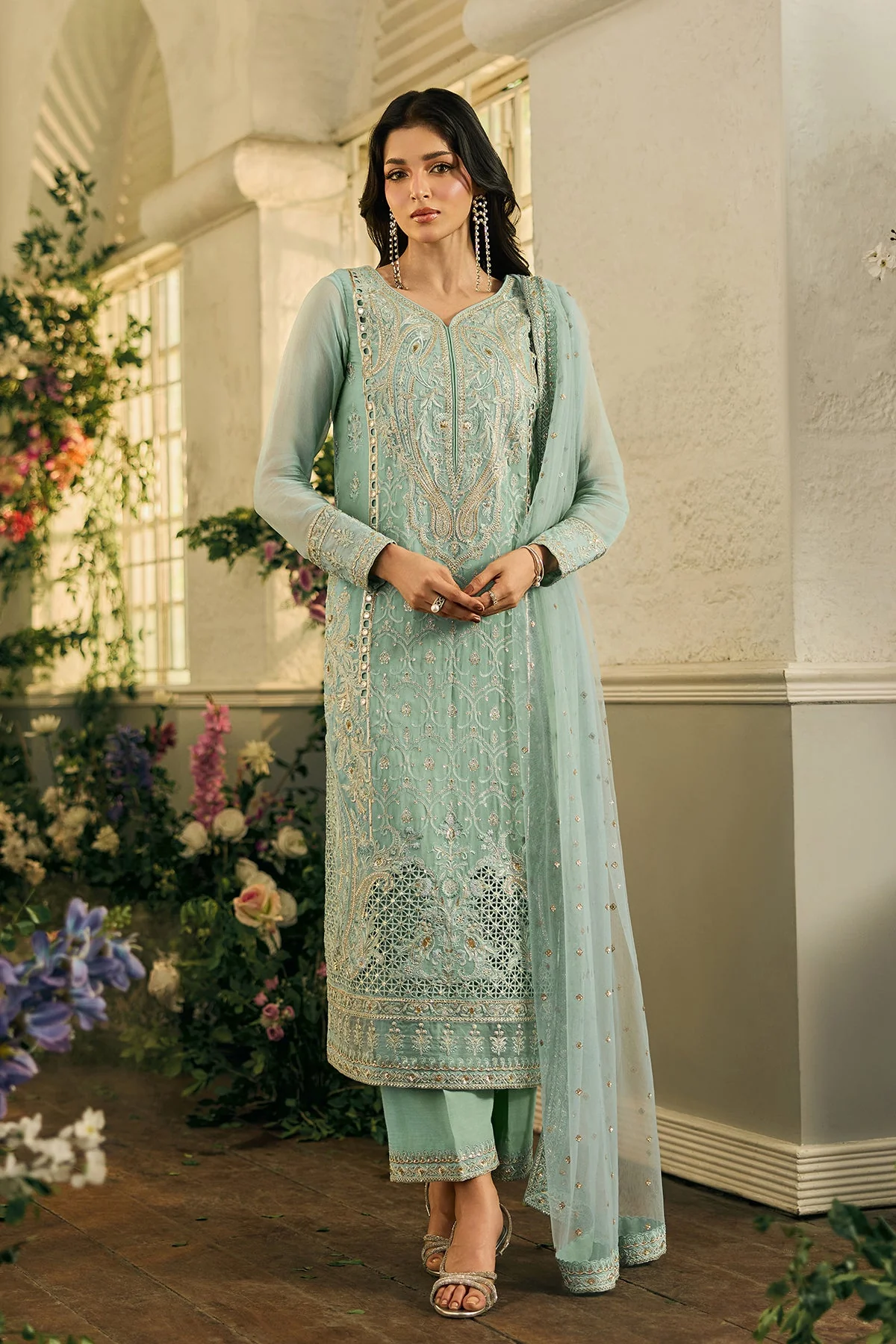 3-PC Stitched Luxury Lawn Collection CCE6-06 PSOK