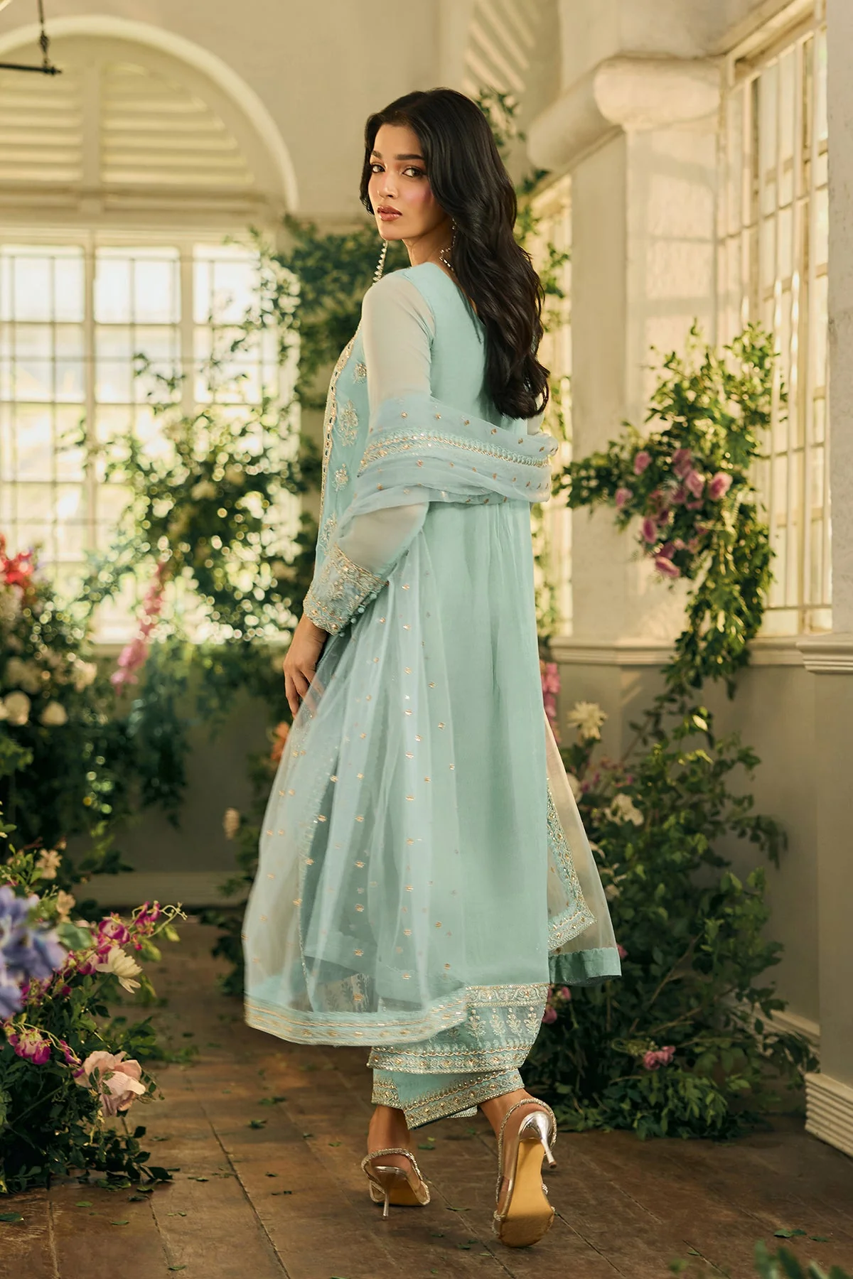 3-PC Stitched Luxury Lawn Collection CCE6-06 PSOK - Image 5