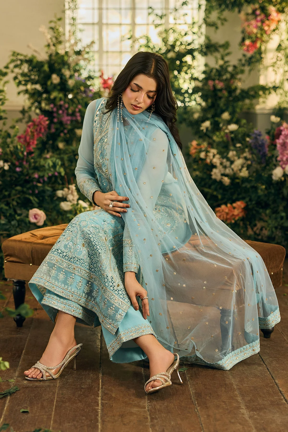 3-PC Stitched Luxury Lawn Collection CCE6-06 PSOK - Image 7
