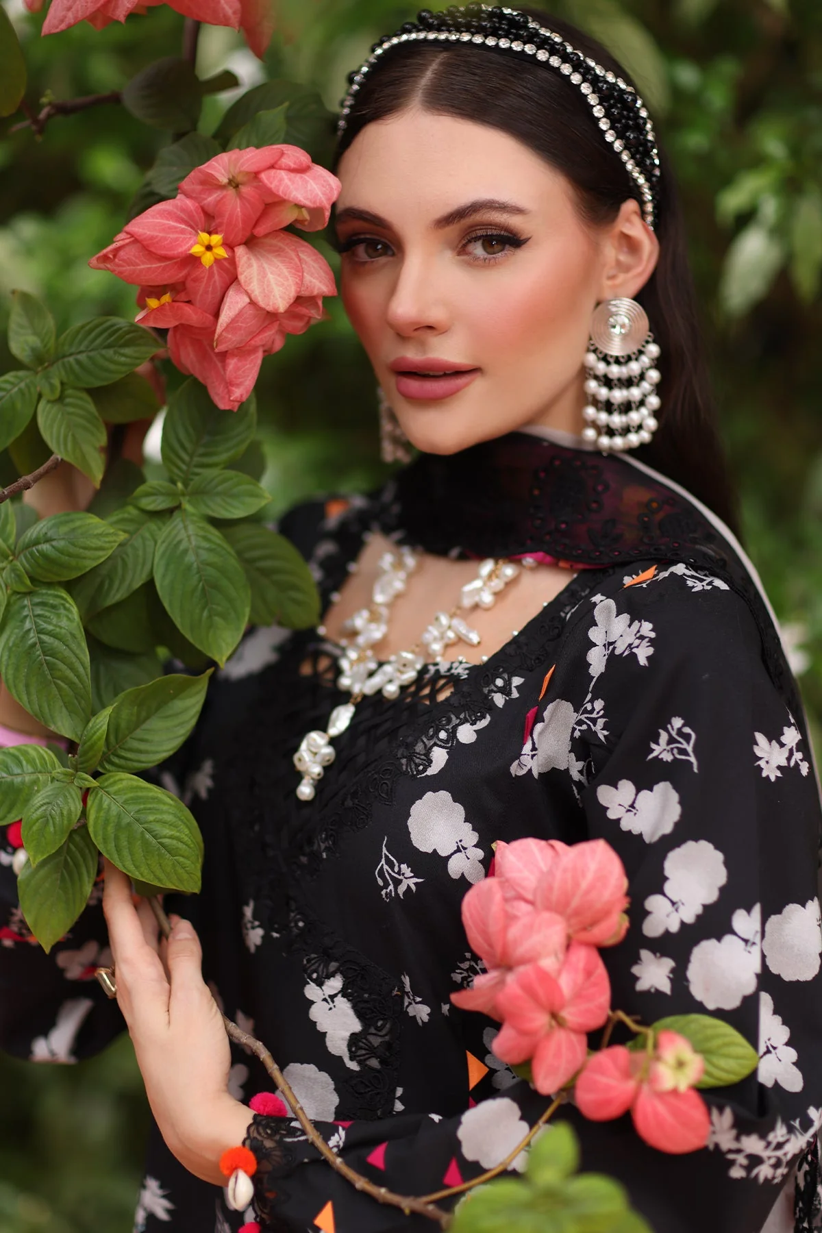 3-PC Embroidered Lawn Collection CH6-21 PSOK - Image 5