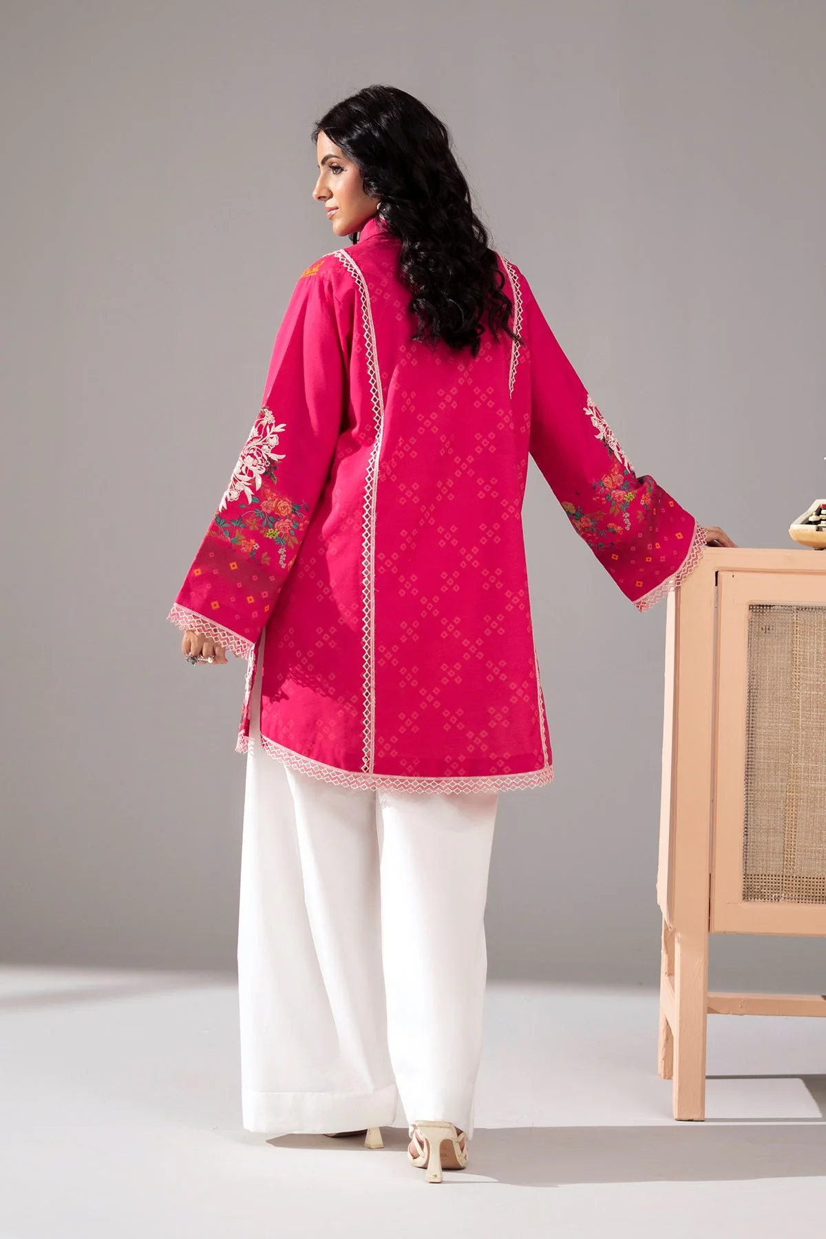 2-PC Stitched Embroidered Lawn Collection CNP-6-229 - Image 5