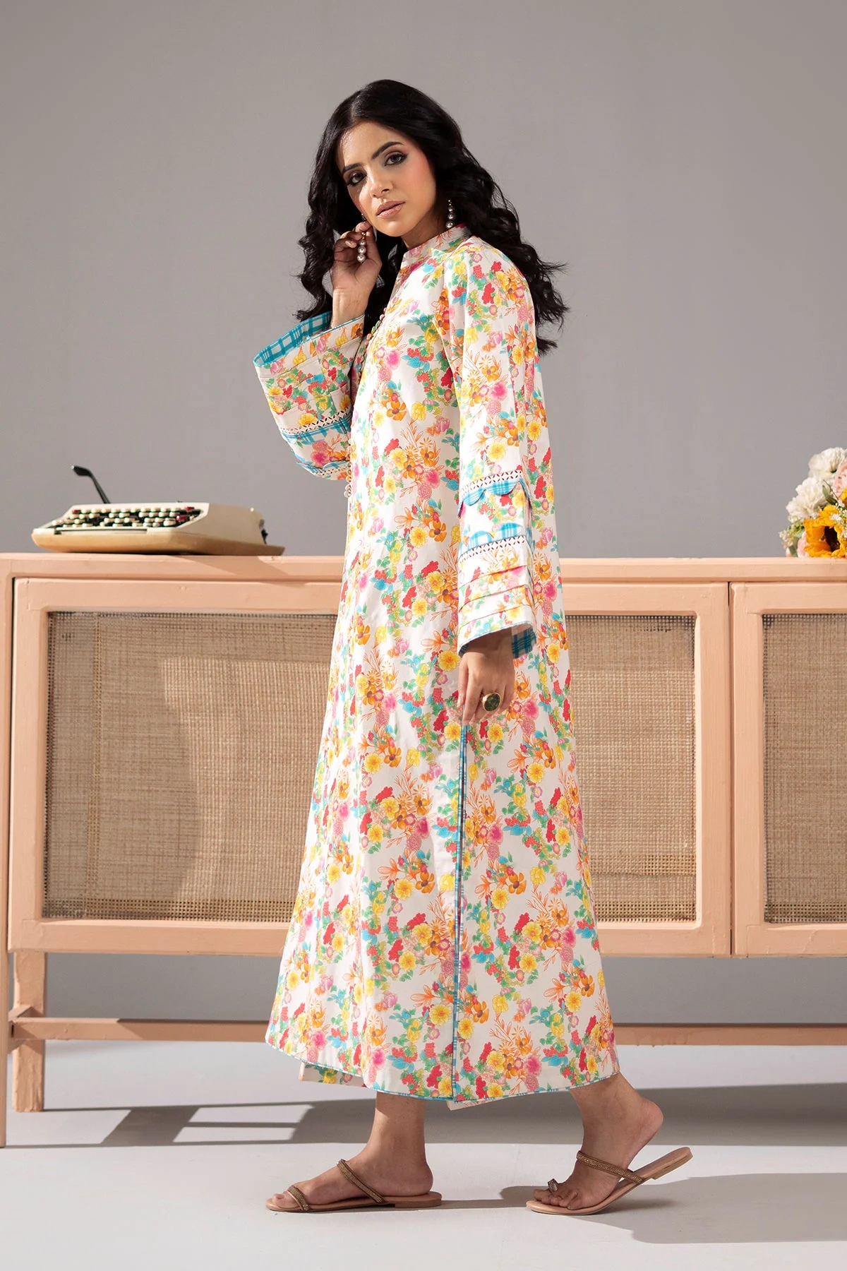 2-PC  Stitched  Printed Lawn  CPM-6-202 - Image 2