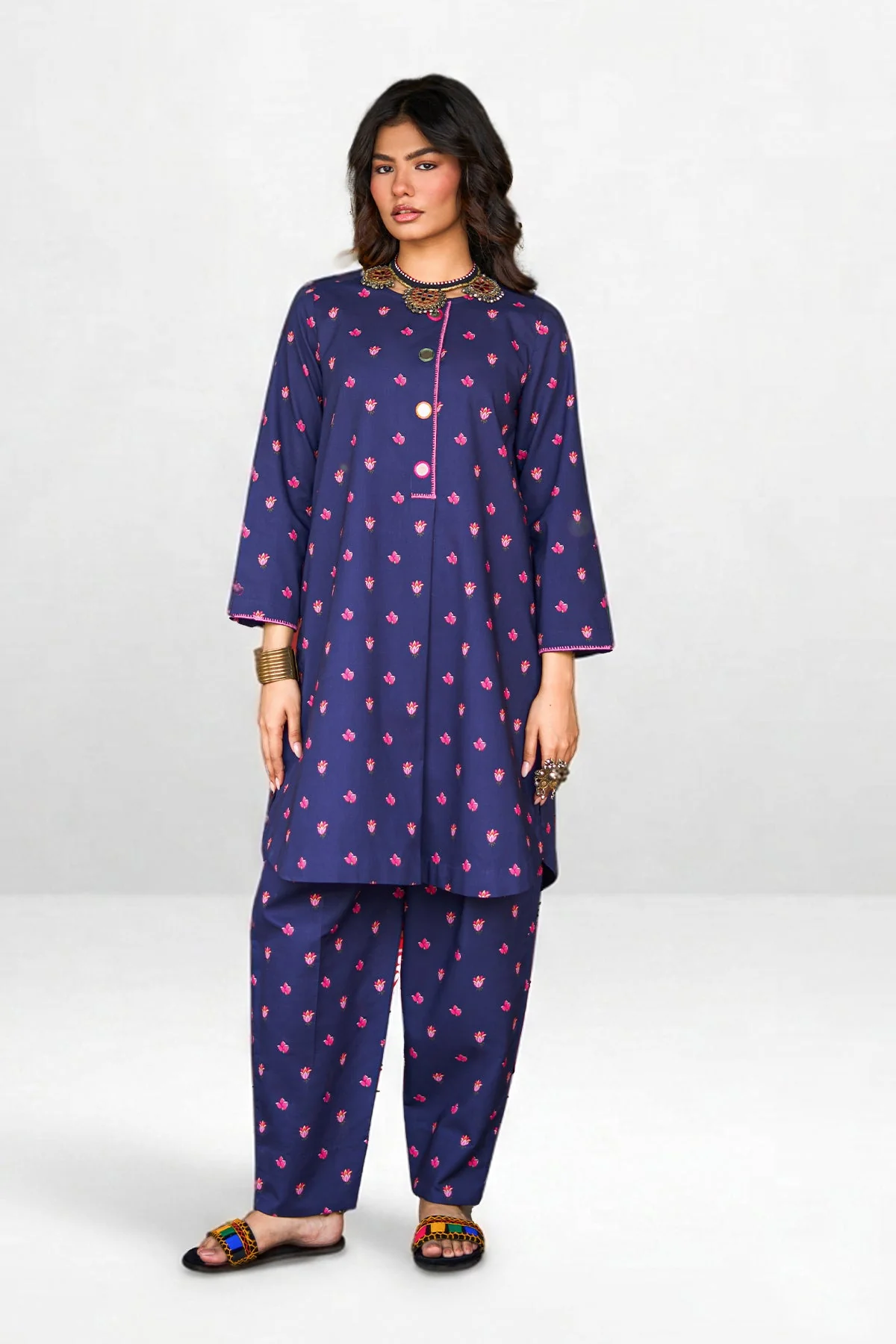 2-PC  Printed Lawn  CPM-6-204 - Image 6