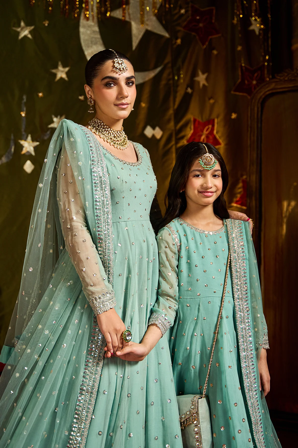 3-PC Embroidered Chiffon Suit CKP-5-185 - Image 6