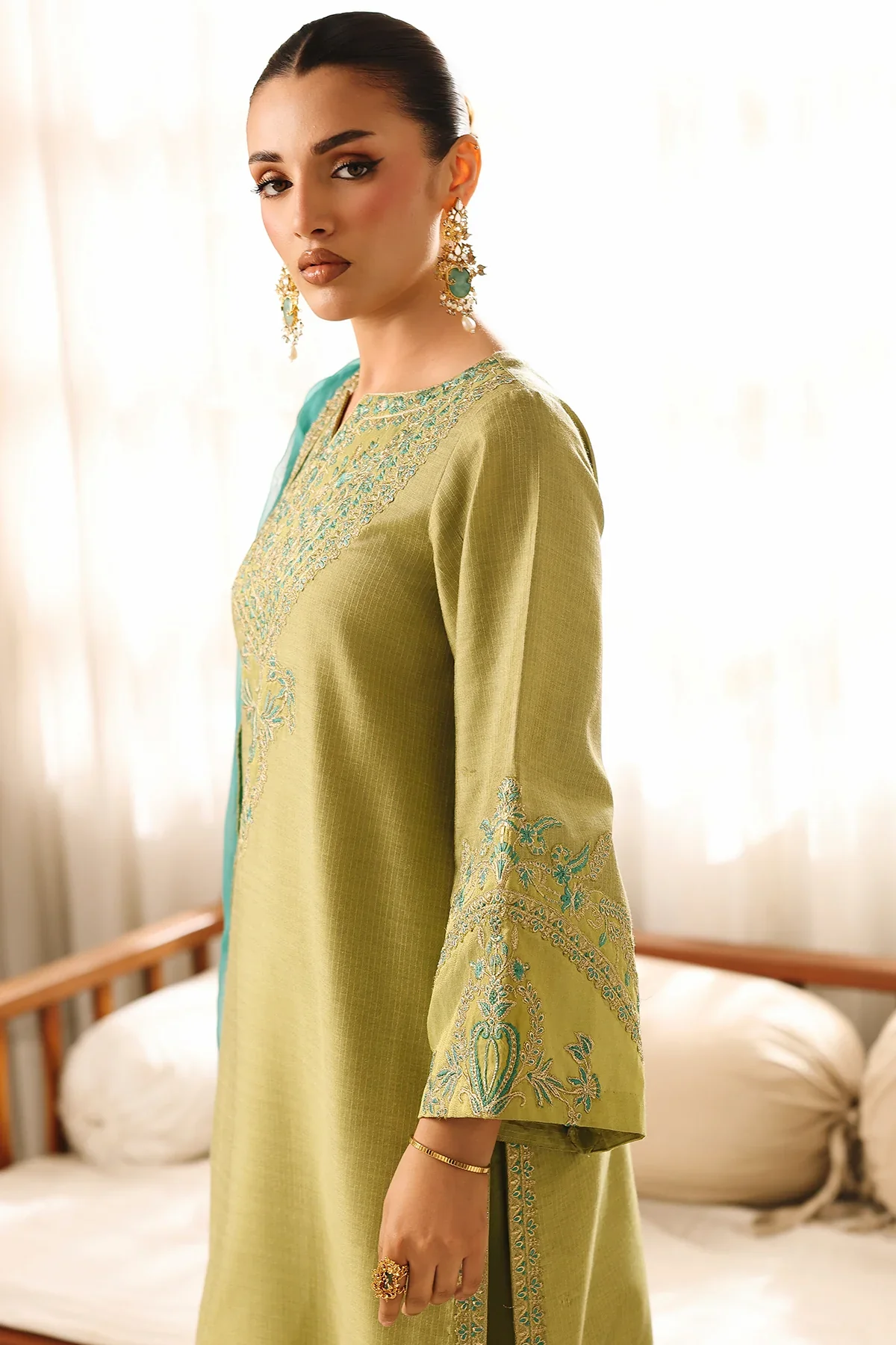 3-PC Embroidered Zarri Lawn CMA-6-286 - Image 3