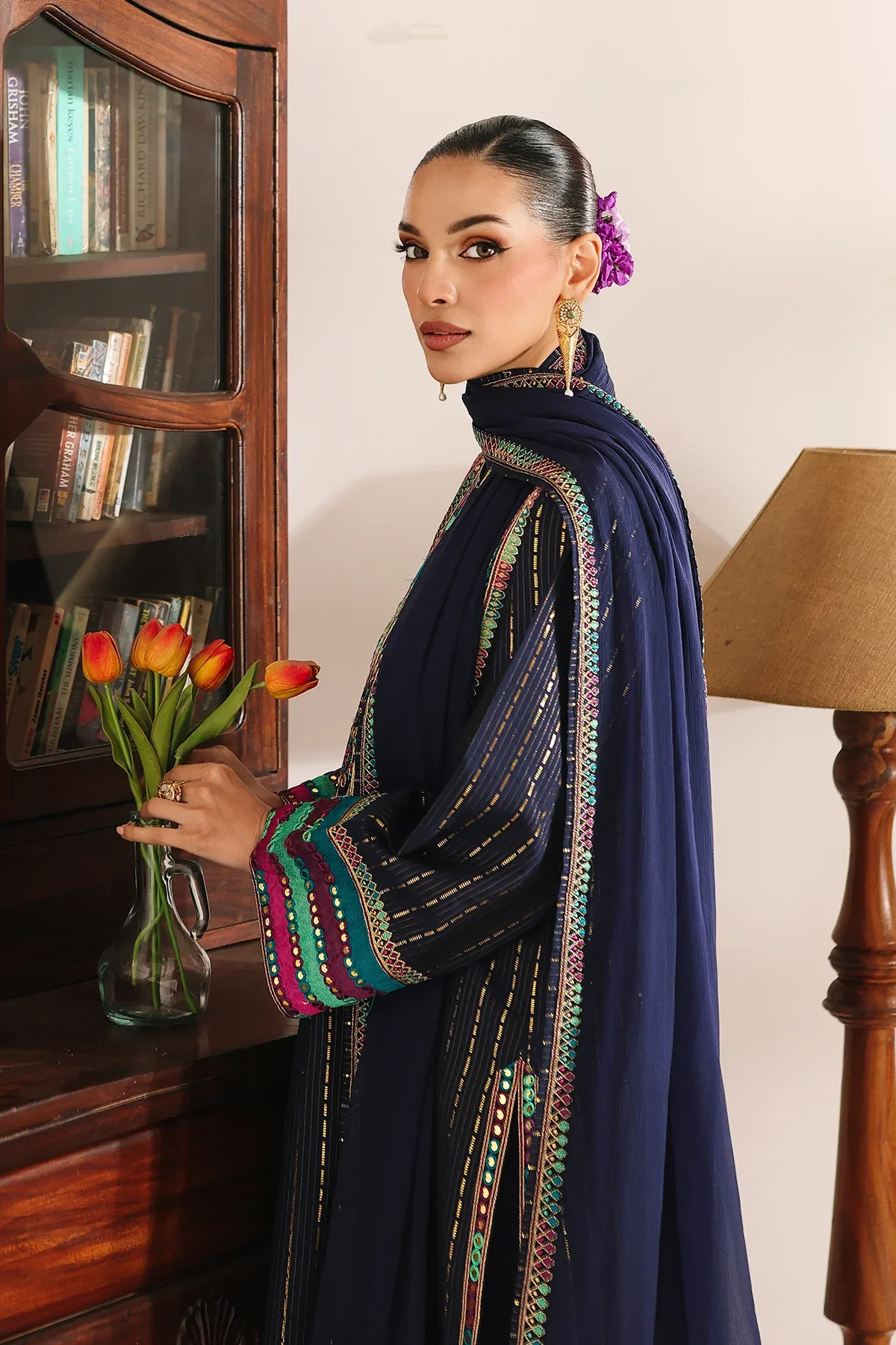 3-PC Embroidered Zarri Lawn CMA-6-293 - Image 4