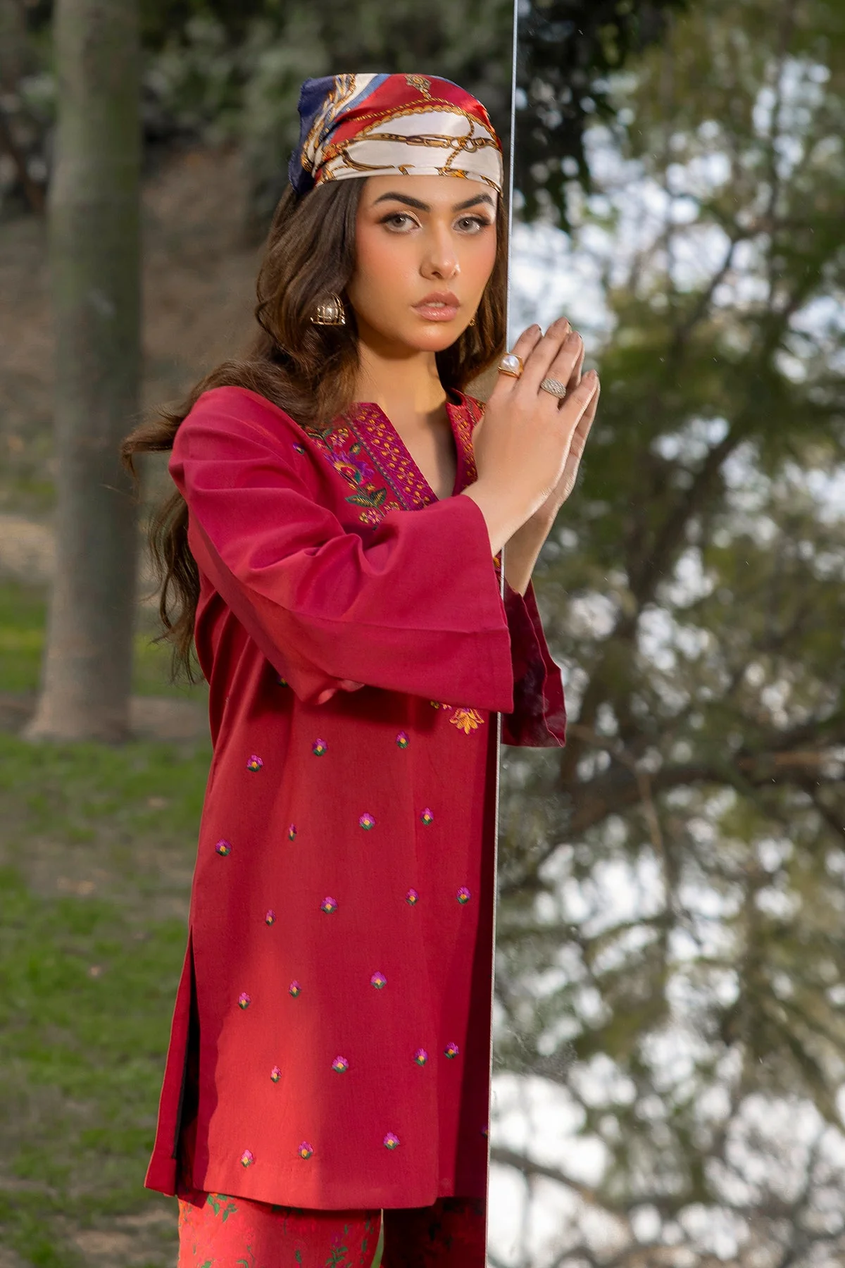 2-PC Embroidered Lawn Suit CNP-5-08 - Image 3