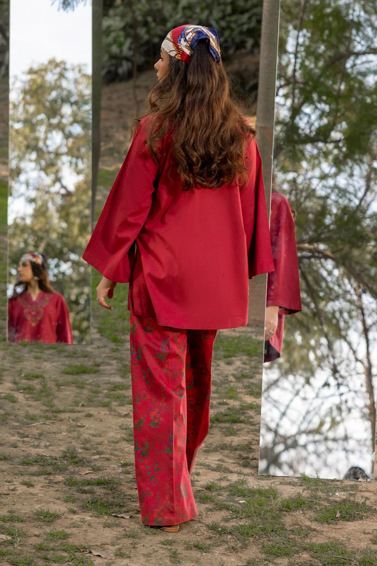 2-PC Embroidered Lawn Suit CNP-5-08 - Image 6