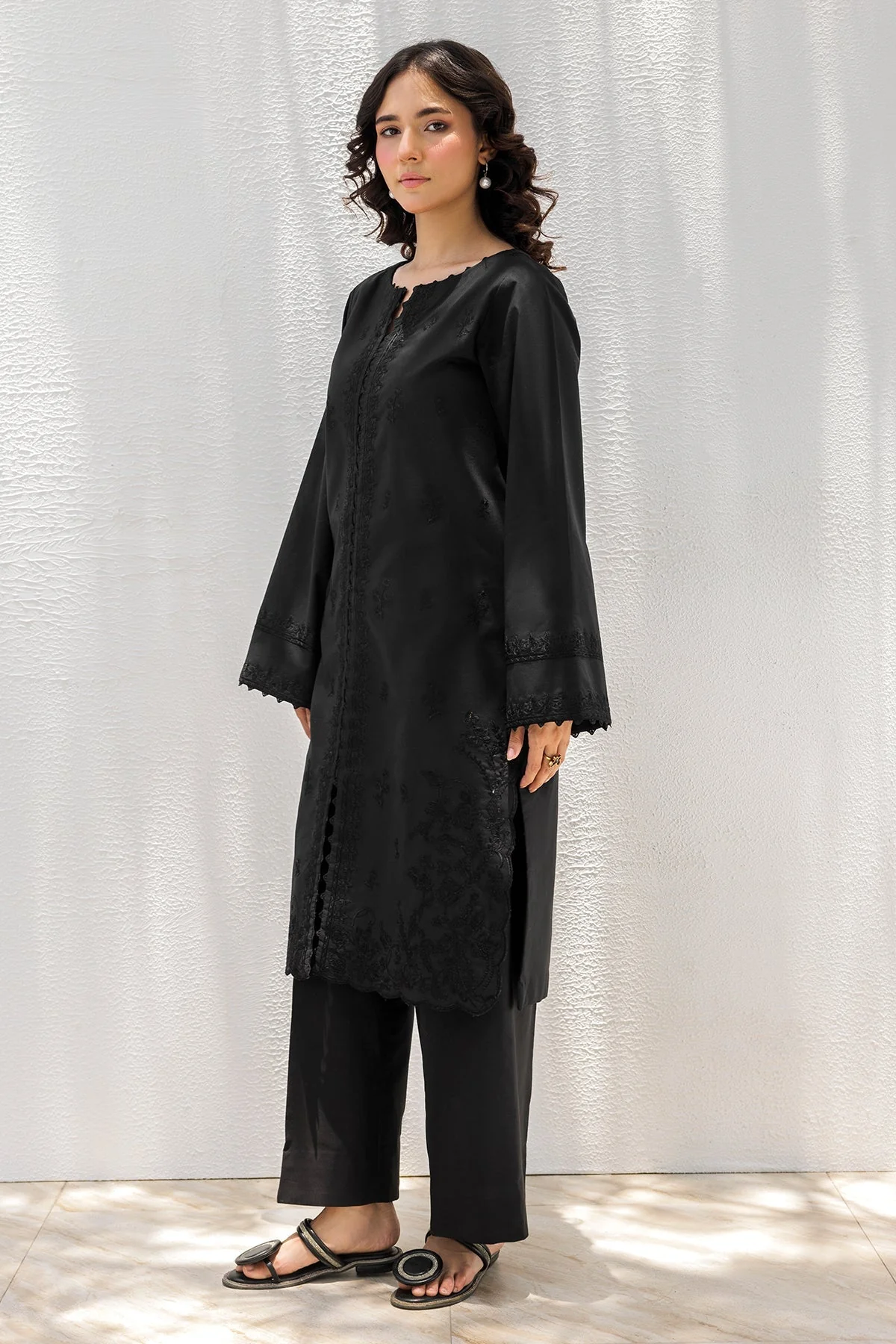 2-PC Embroidered Cotton Suit CNP-5-197